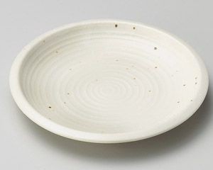 白マットくくりて4.0皿【日本製　美濃焼】