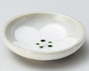 粉引梅小皿【日本製　美濃焼】