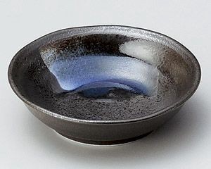 黒水晶3.0深皿【日本製　美濃焼】