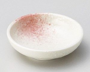 ピンク吹2.5皿【日本製　美濃焼】