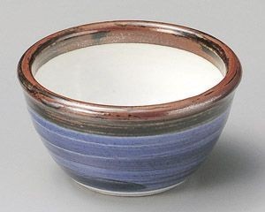 錆呉須巻3.3小鉢【日本製　美濃焼】