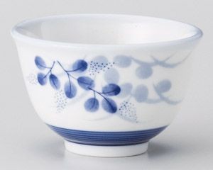 巻ハギ反煎茶(厚口)【日本製　美濃焼】