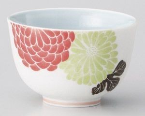 菊紋外ビスク煎茶【日本製　美濃焼】