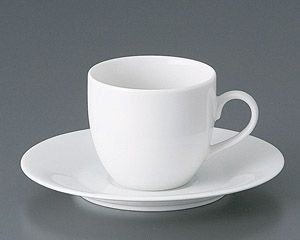 CRコーヒー碗と受皿【日本製　美濃焼】