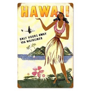 【スティールサイン】【ビーチ ＆ スポーツ】Hawaii Hours Away PT-PTS-233