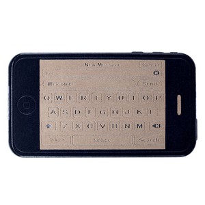 balvi ”Door Mat Smart Phone” ドアマット スマートフォン スマートフォン型のドアマット・玄関マット