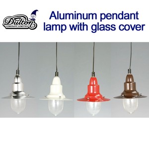 ALUMINUM PENDANT LAMP W-GLASS