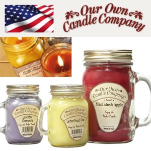 Mason Jar Candles メイソン ジャー 入り ソイキャンドル L(ラージサイズ)