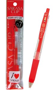Mechanical Pencil Red Gel Pens ZEBRA Bold Sarasa Clip