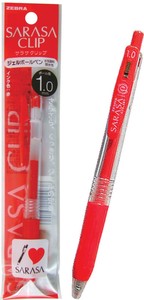 Mechanical Pencil Red Gel Pens ZEBRA Extra-Bold Sarasa Clip