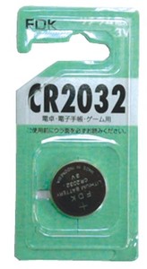 FDKﾘﾁｳﾑｺｲﾝ電池CR2032C(B)FS