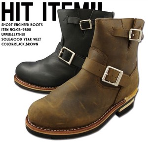 Ankle Boots Genuine Leather Men's