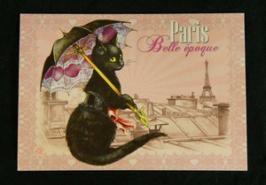 フランス製☆キャット☆ポストカード