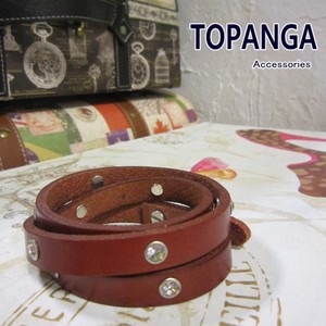 【まとめ買い特価】TOPANGA　Accessories　クリスタルラップブレスレット