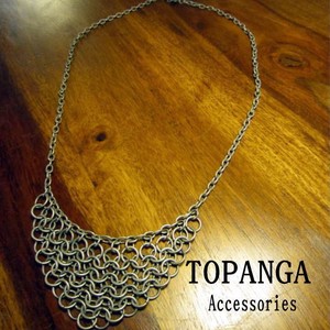 【まとめ買い特価】TOPANGA　Accessories　ブラスチェーンネックレス