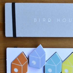 【藍染窯】BIRD HOUSE　5個セット箱入り　【はしおき】<波佐見焼>