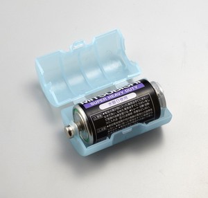 単2が単1になる電池アダプターブルーADC-210BL