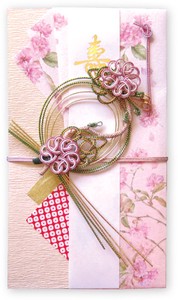 Envelope Congratulatory Gifts-Envelope Double Cherry Blossoms