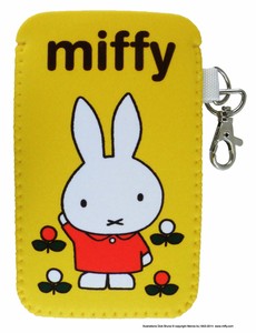 【ナース雑貨】【携帯ケース】【miffyミッフィー 】ソフトペンケース イエロー