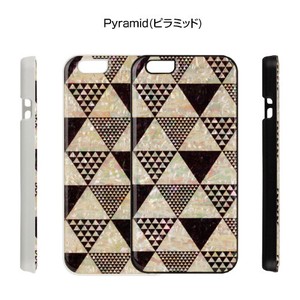 【■iPhone6s/6 ケース】 天然貝ケース Pyramid（ピラミッド）