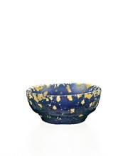 《日本製》金箔鉢　小皿（紺碧）