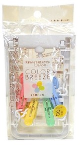 COLOR　BREEZE　すき間ハンガーピンチ8個付　3166