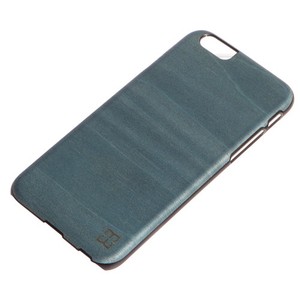 【■iPhone6s/6 ケース】 天然木ケース Bolivar blue（ボリバーブルー）ブラックフレーム