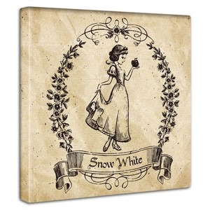 白雪姫 のファブリックパネル　スノーホワイト