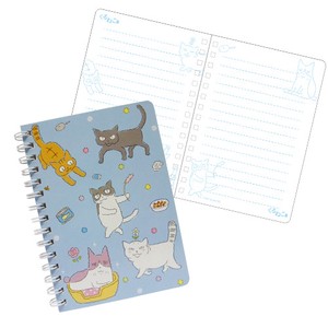 Notebook Blue Kuru-neko