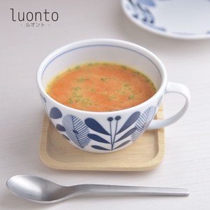luonto-ルオント- 片手スープカップ/ティーカップ[H261][日本製/美濃焼/洋食器]