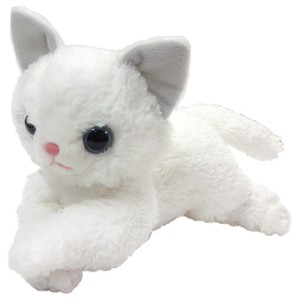 【いっしょがいいね】マグネットマスコット 白猫