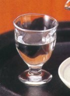 《日本製》てびねり　台付ミニグラス【日本酒】【冷酒】【杯】【盃】