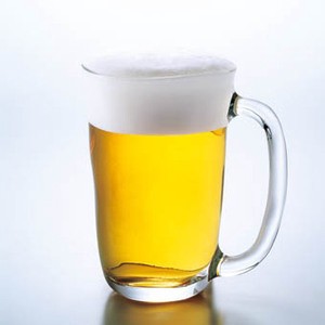 《日本製》てびねり　ジョッキ（L)【ビヤグラス】【ビールグラス】【焼酎】【ハイボール】【酒】