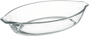 【iwaki】耐熱ガラス　グラタン皿