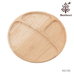 Divided Plate with Divider Wooden