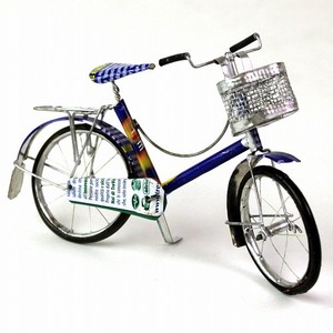 【再入荷】ブリキ自転車ママチャリ