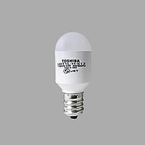 【電球】《インバーター器具・リモコン付器具にも対応》E-CORE 常夜灯形 LED0.5W E12 LDT1L-H-E12
