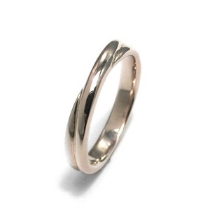 Silver-Based Plain Ring sliver Pink Rings Simple