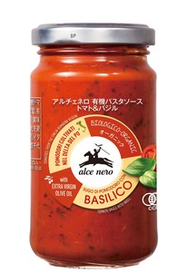【アルチェネロ】有機パスタソース・トマト＆バジル 200g