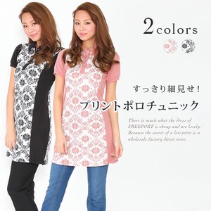Tunic Floral Pattern Tops Ladies'