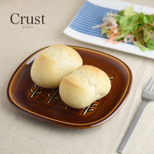 美浓烧 大餐盘/中餐盘 深山 crust 西式餐具 日本制造