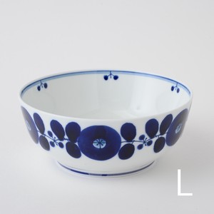 Hasami ware Main Dish Bowl Size L Made in Japan