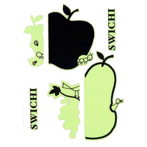 SEAL-DO Wall Sticker Sticker Fruits Made in Japan
