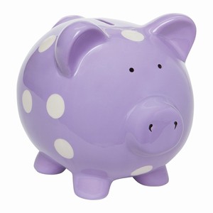 Piggy-bank Piggy Bank Lavender L M