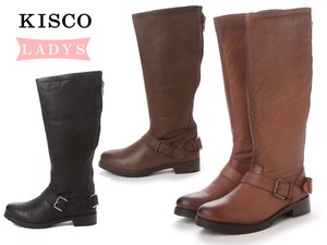 Knee High Boots Casual Genuine Leather