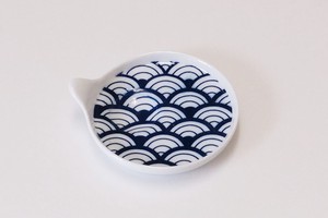 Hasami ware Small Plate Seigaiha