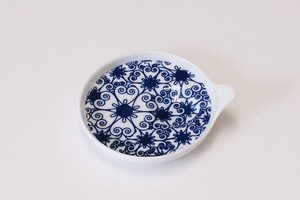 Hasami ware Small Plate Flower Crest Mini