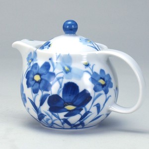 Kutani ware Japanese Teapot Flowers