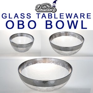 GLASS TABLEWARE OBO  BOWL