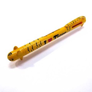アニマル3色ボールペン　トラ　（商品コード：301-080）